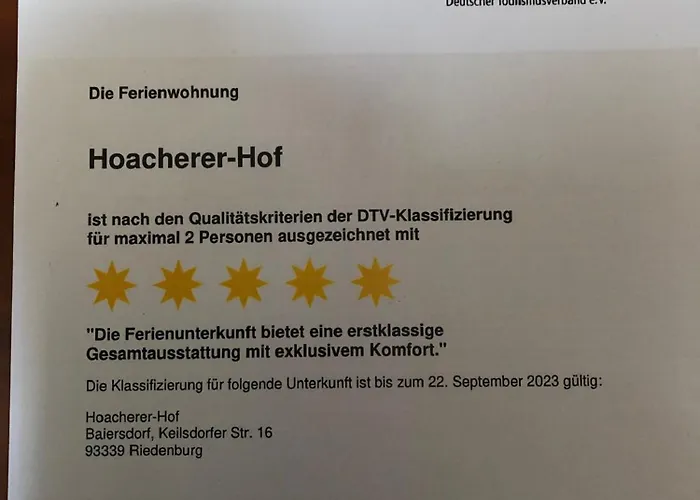 Hoacherer-hof Διαμέρισμα Riedenburg